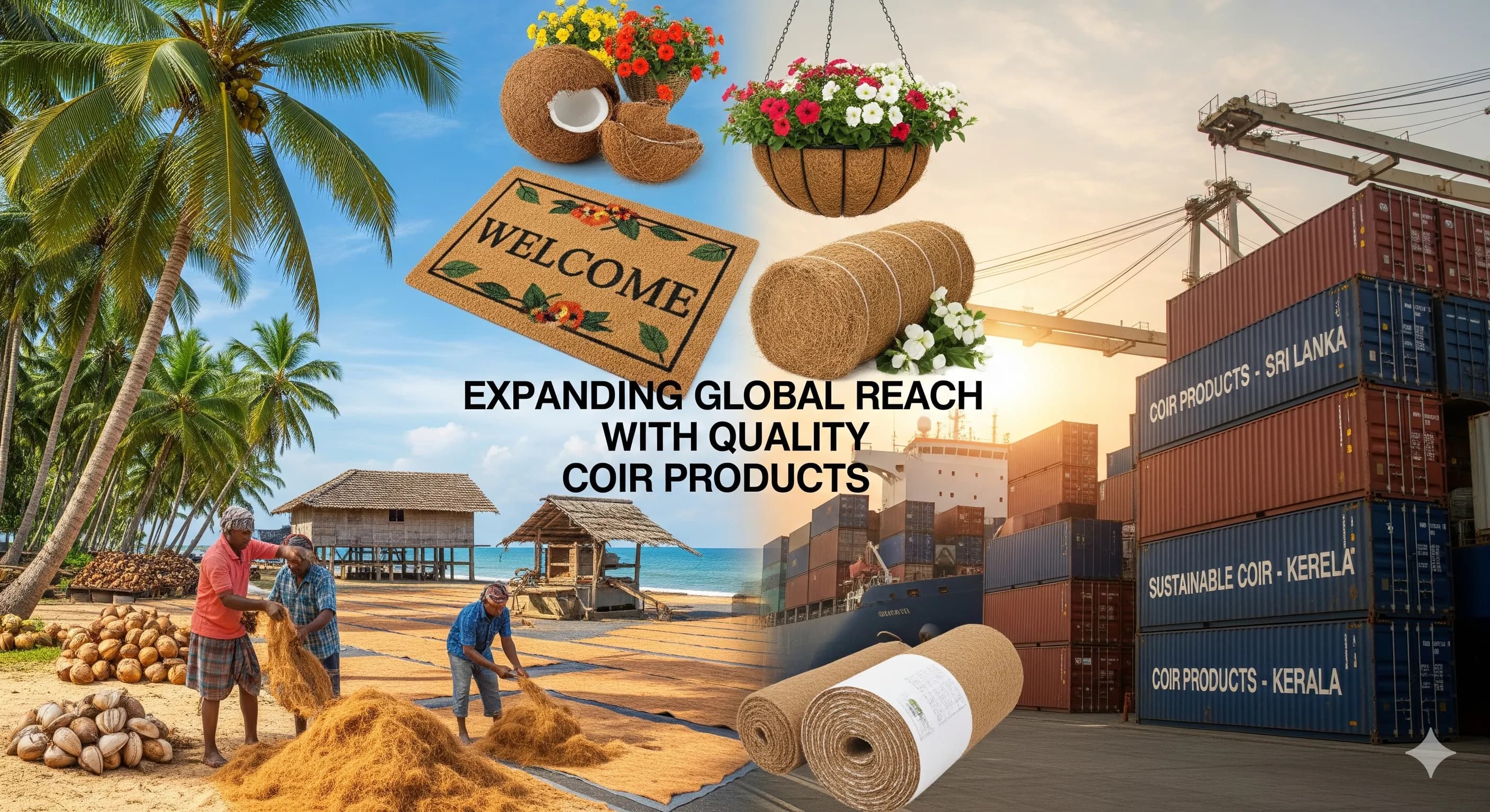 Expanding Global Reach with Quality Coir Products